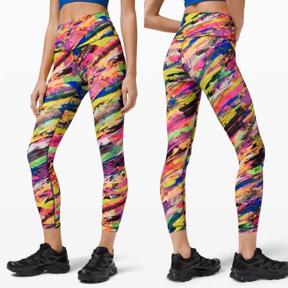 lululemon athletica | Wunder Train High-Rise Tight 25" Catalyst Multi - Picture 8 of 8